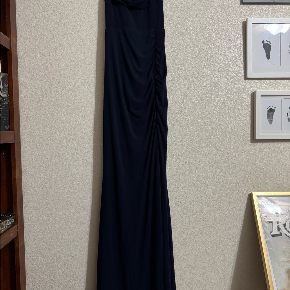 Windsor navy Strapless Gown for Prom